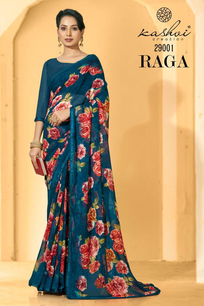 Kashvi Raga 29001-29008 Wholesale Daily Wear Sarees Catalog